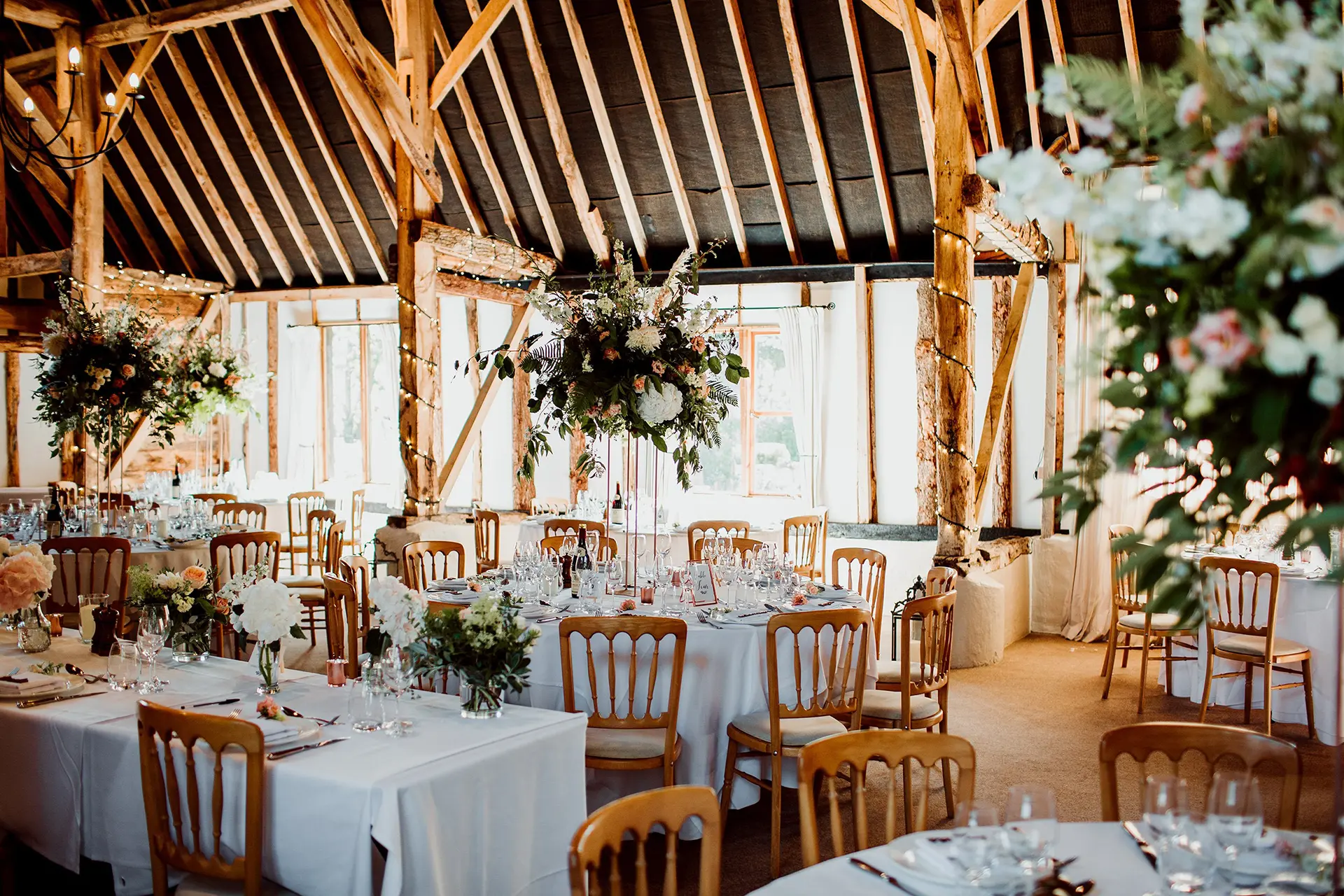 clock barn weddings reception