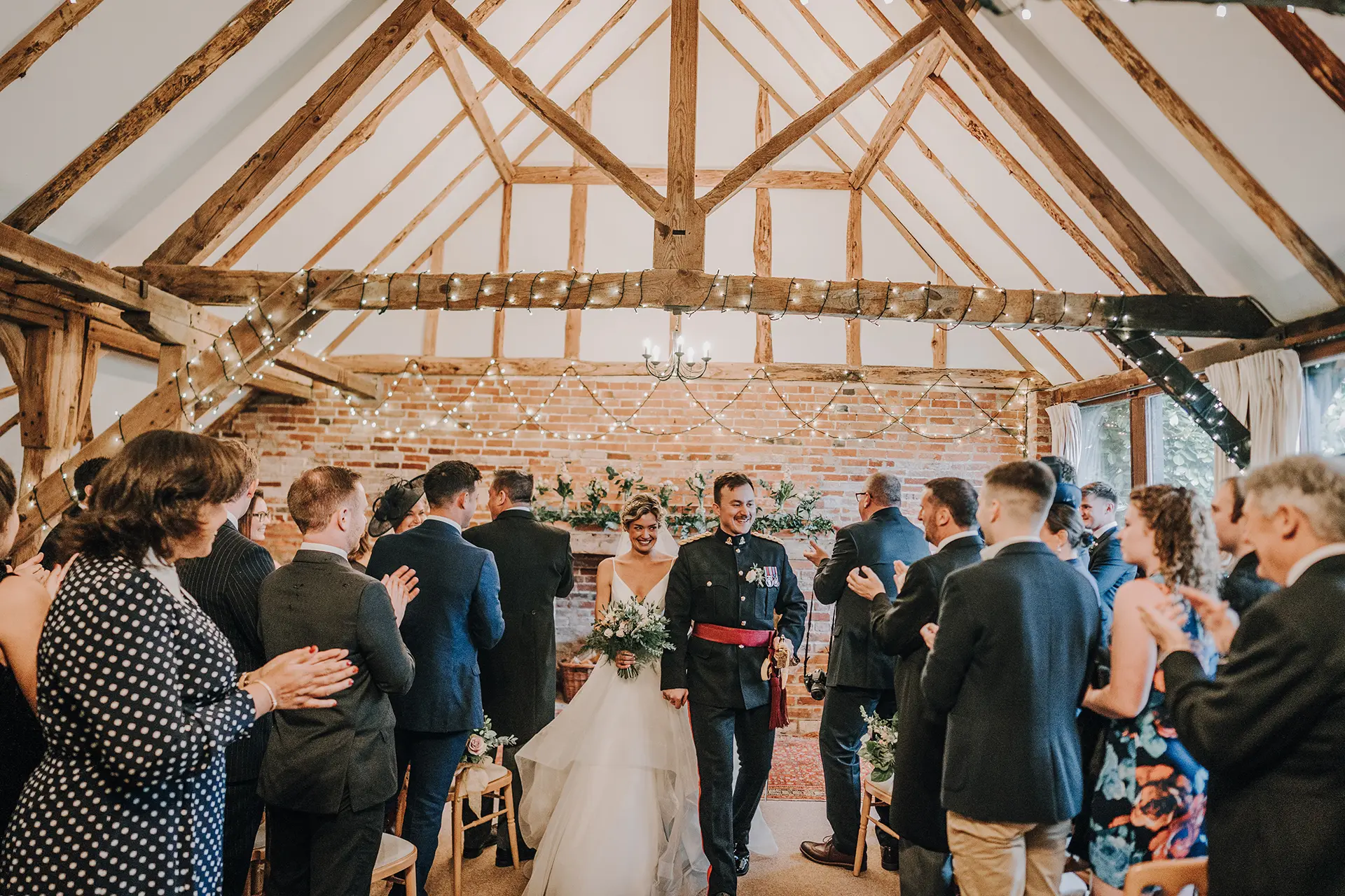 clock barn weddings stable room ceremony
