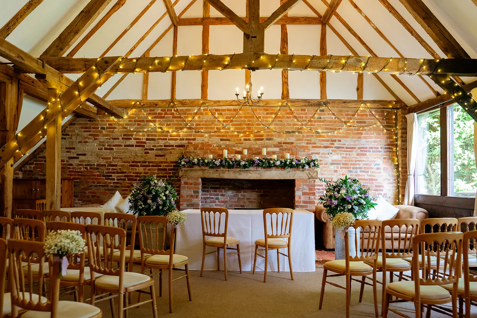 clock barn weddings stable room