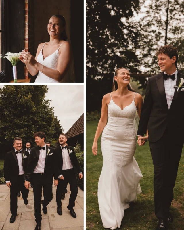 A September celebration full of fun, laughter and moments to remember. 🤍  M & B’s wedding day was everything a celebration should be! Joyful, relaxed and filled with plenty of laughter from start to finish. From the little moments to the biggest celebrations, their day was one to remember, in all the best possible ways.  A beautiful September wedding at Clock Barn, and one we were so delighted to be part of.  Congratulations to you both 🤍  📷 @alisaroberts_  #septemberwedding #clockbarnwedding #weddingphotography #hampshirebarnwedding #weddinginspiration